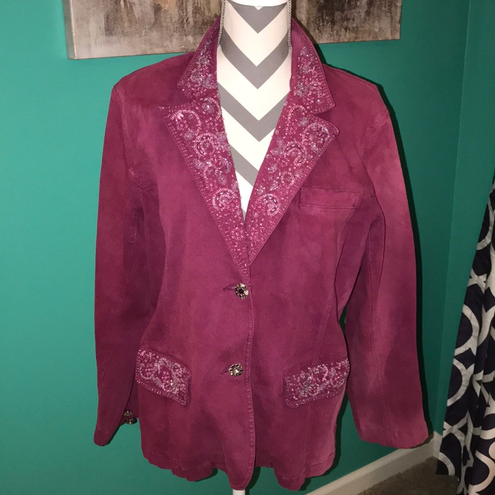 Dusky Rose Denim Jacket